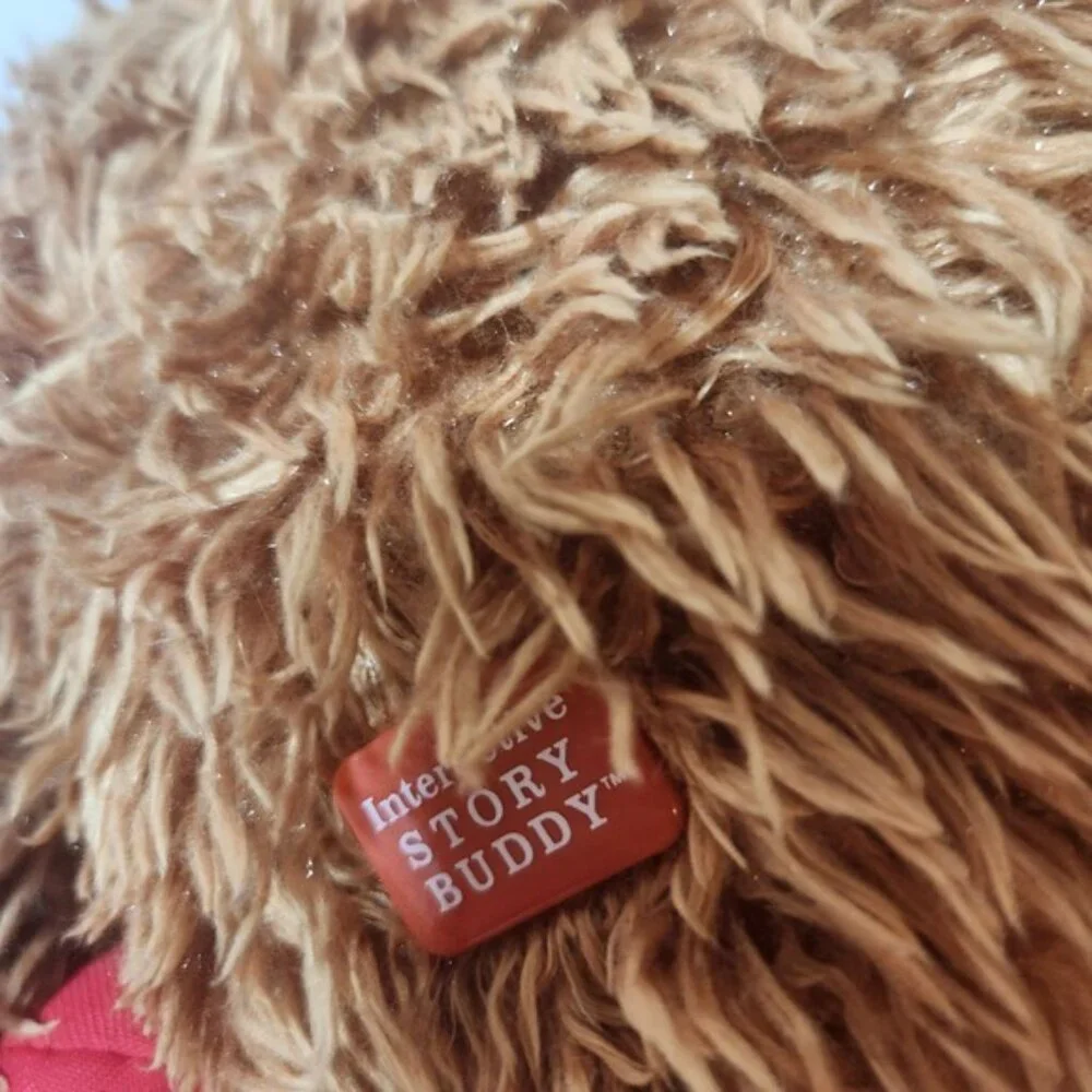 Hallmark Bigsby the Monster Interactive Story Buddy Plush Brown Shaggy Toy flaw - Picture 4 of 6